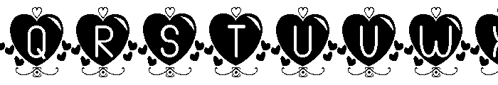 My true love St Font LOWERCASE