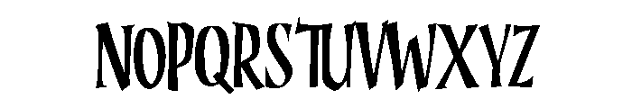 MyLovelyWitch Font UPPERCASE
