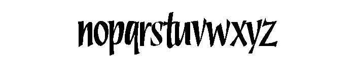 MyLovelyWitch Font LOWERCASE