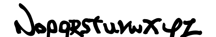 MyTown-Regular Font LOWERCASE