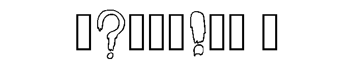 Myd V2 Regular Font OTHER CHARS