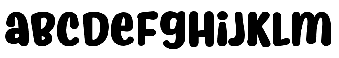 Myfrida Bold Font LOWERCASE