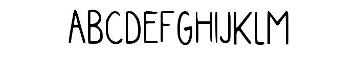 Myhandwriting Regular Font LOWERCASE