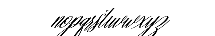 Myheart Italic Font LOWERCASE