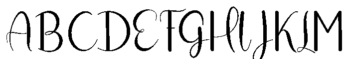 Myhoney Font UPPERCASE