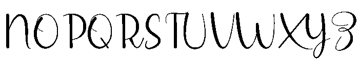Myhoney Font UPPERCASE