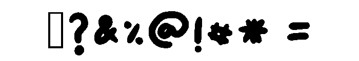 Mynana Font Regular Font OTHER CHARS