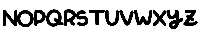 Mypeachnotes Regular Font UPPERCASE