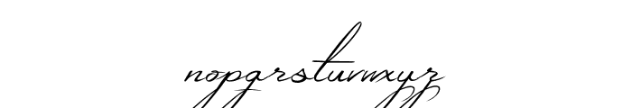 Mysterious Elegance Font LOWERCASE
