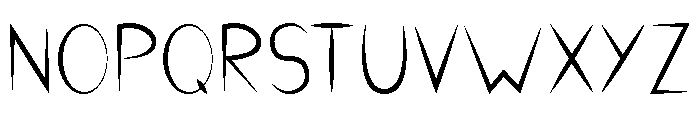 Mysterium Regular Font UPPERCASE