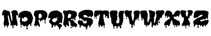 Mysteros Regular Font UPPERCASE