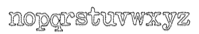 Mystery Book Font LOWERCASE