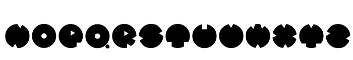 Mystery-Circle Font UPPERCASE