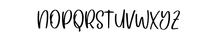 Mysthics Free Font UPPERCASE