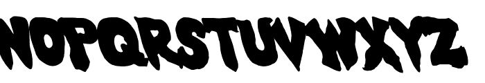 Mystic Singler Leftalic Font LOWERCASE
