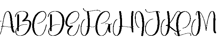 Mystical1 Font UPPERCASE