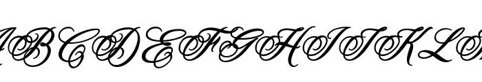 Myteri Script PERSONAL USE ONLY Bold Italic PERSONAL USE ONLY Font UPPERCASE