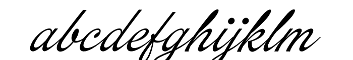 Myteri Script PERSONAL USE ONLY Italic PERSONAL USE ONLY Font LOWERCASE