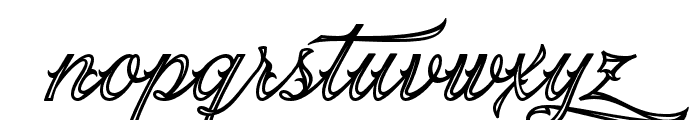 Myteri Tattoo PERSONAL USE ONLY PERSONAL USE ONLY Font LOWERCASE