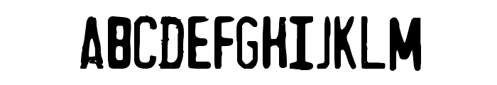 MythBusters Font LOWERCASE