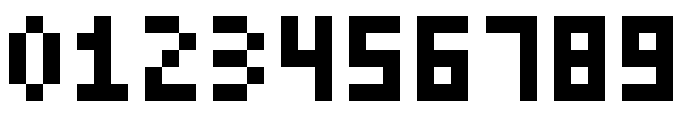 Mythic Pixels Regular Font OTHER CHARS