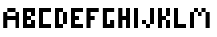 Mythic Pixels Regular Font UPPERCASE