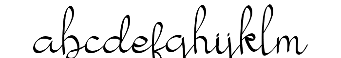 my mecca script Font LOWERCASE