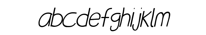 my special angel Italic Font UPPERCASE