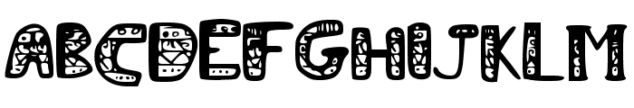 my_first_font___ Font UPPERCASE