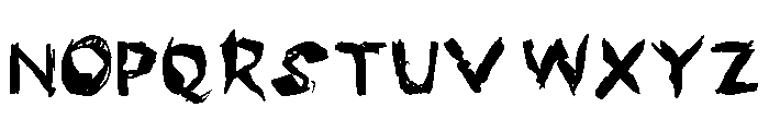 myfont Medium1 Font UPPERCASE