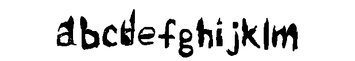 myfont Medium1 FONT