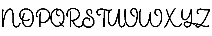 myheart1 Font UPPERCASE