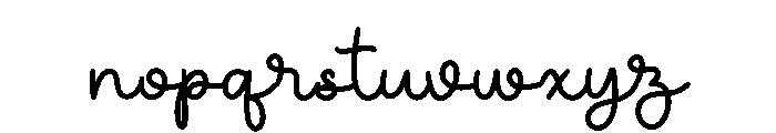 myheart1 Font LOWERCASE