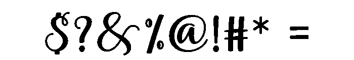 mysweet Font OTHER CHARS