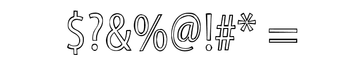 MyriadStd-Sketch Font OTHER CHARS