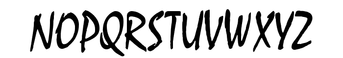Mystic Condensed Normal Font UPPERCASE