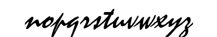 Mystic Italic Font LOWERCASE