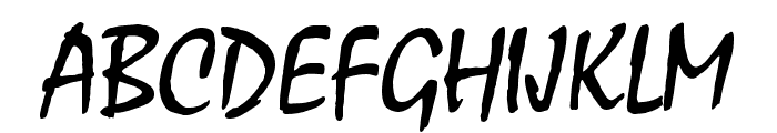 Mystic Normal Font UPPERCASE