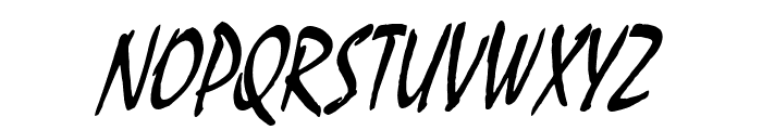 Mystic Thin Italic Font UPPERCASE