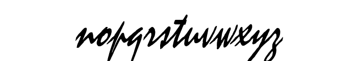 Mystic Thin Italic Font LOWERCASE