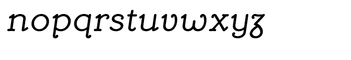Mymra Piano Italic Font LOWERCASE