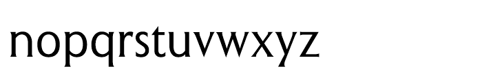 Mythica Regular Font LOWERCASE