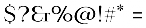 Mynaruse Medium Font OTHER CHARS