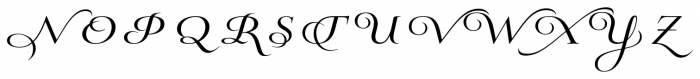 Mynaruse Royale Medium Font UPPERCASE