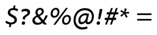 Myriad Hebrew Cursive Italic Font OTHER CHARS