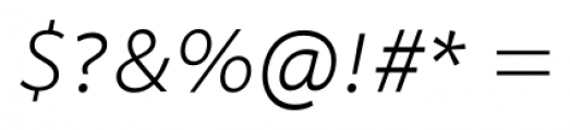 Myriad Hebrew Cursive Light Italic Font OTHER CHARS