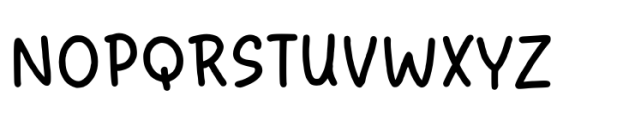 My Summer Stories Script Regular Font UPPERCASE