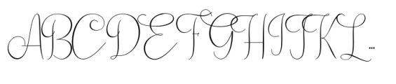 My love Script Regular Font UPPERCASE