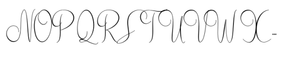 My love Script Regular Font UPPERCASE