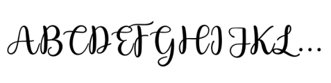 My song Font UPPERCASE